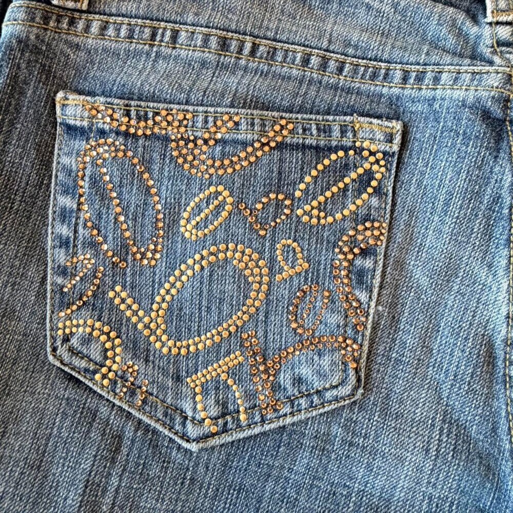Vintage Low Rise Bebe Jeans - Picture 3 of 6